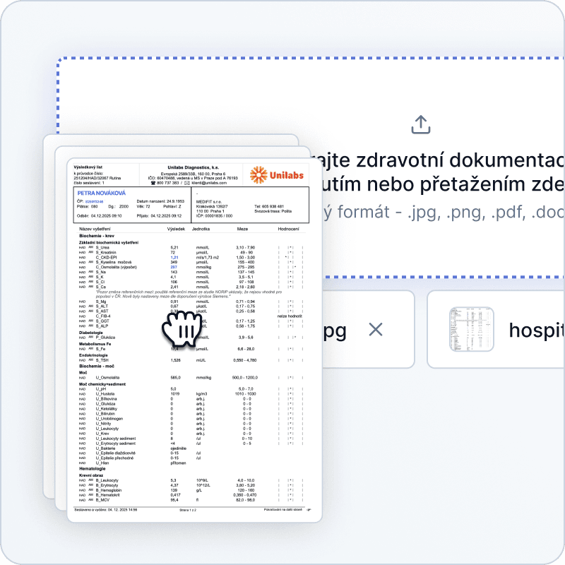 Nahrajte vaše dokumenty